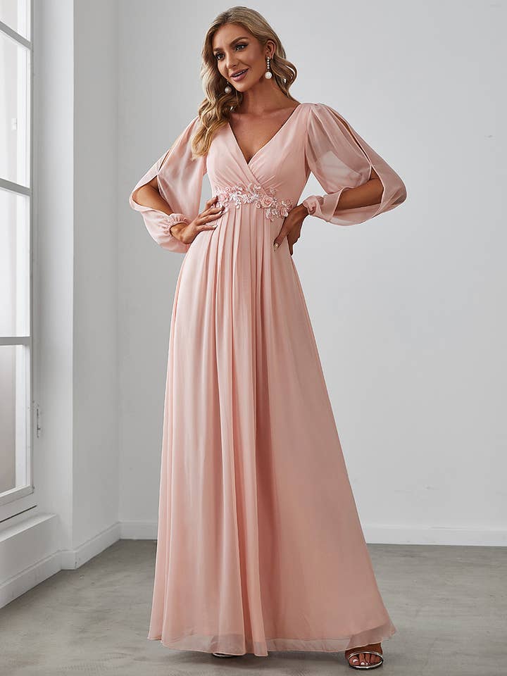 Ever-Pretty - Wholesale Gown – Women's - 2 Style Elegant Chiffon Bridesmaid Dress51