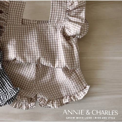 Annie & Charles - Wholesale Top & Short Set - Kids - Annie & Charles® summer cotton set for girls