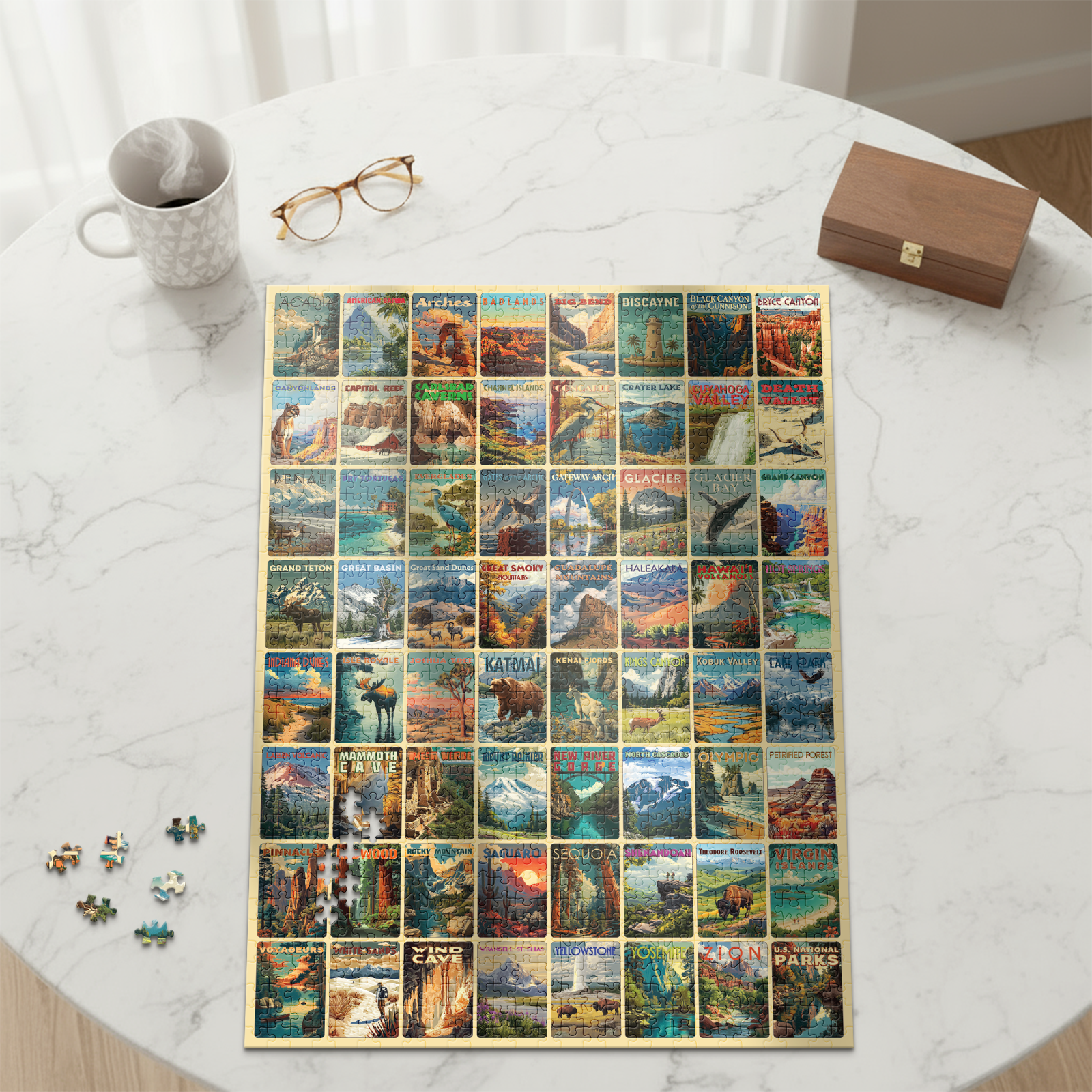 Final Piece Puzzles - Wholesale Puzzle - Adult - No. 9- National Parks2