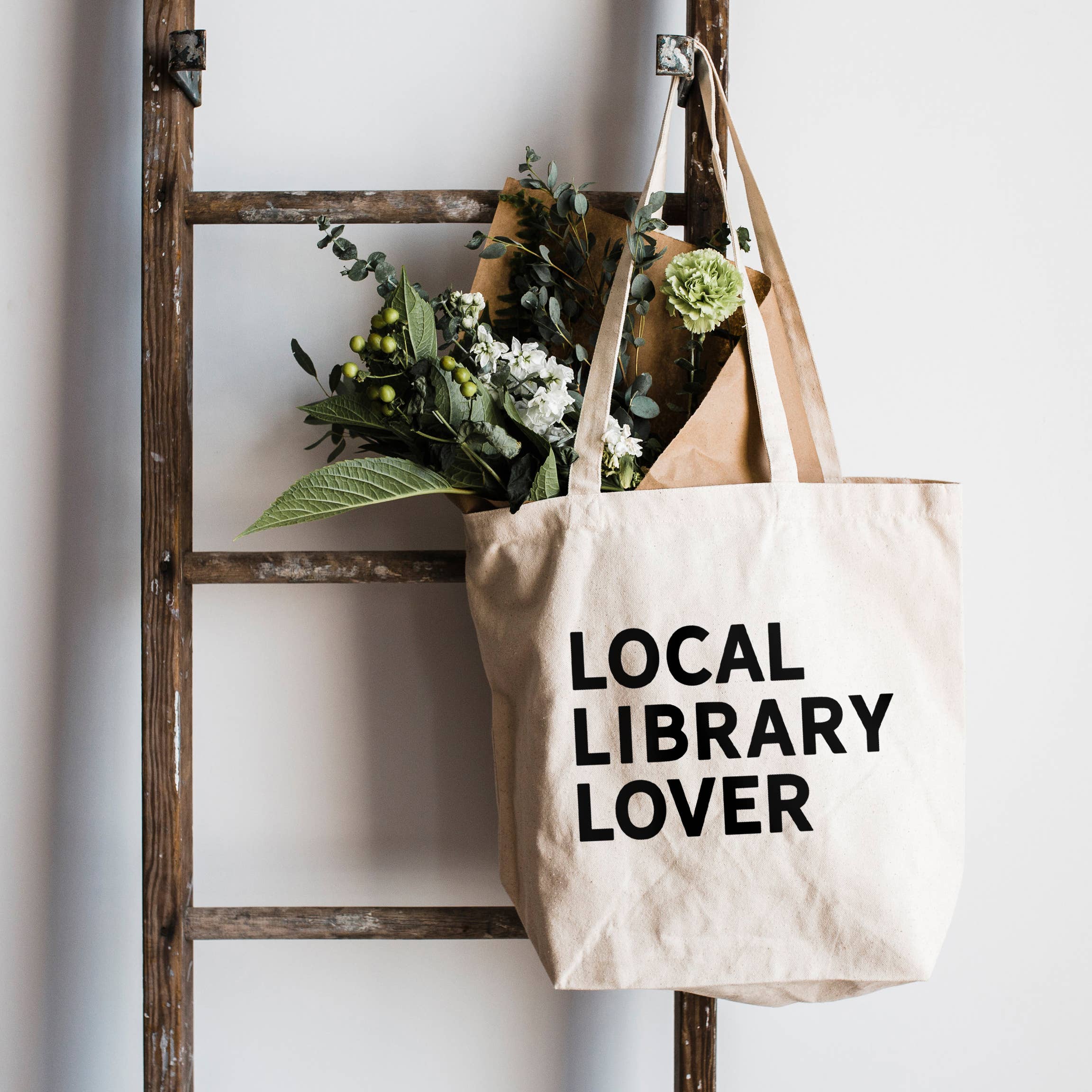 Gladfolk - Wholesale Tote Bag - Women's - Local Library Lover Canvas Tote Bag2
