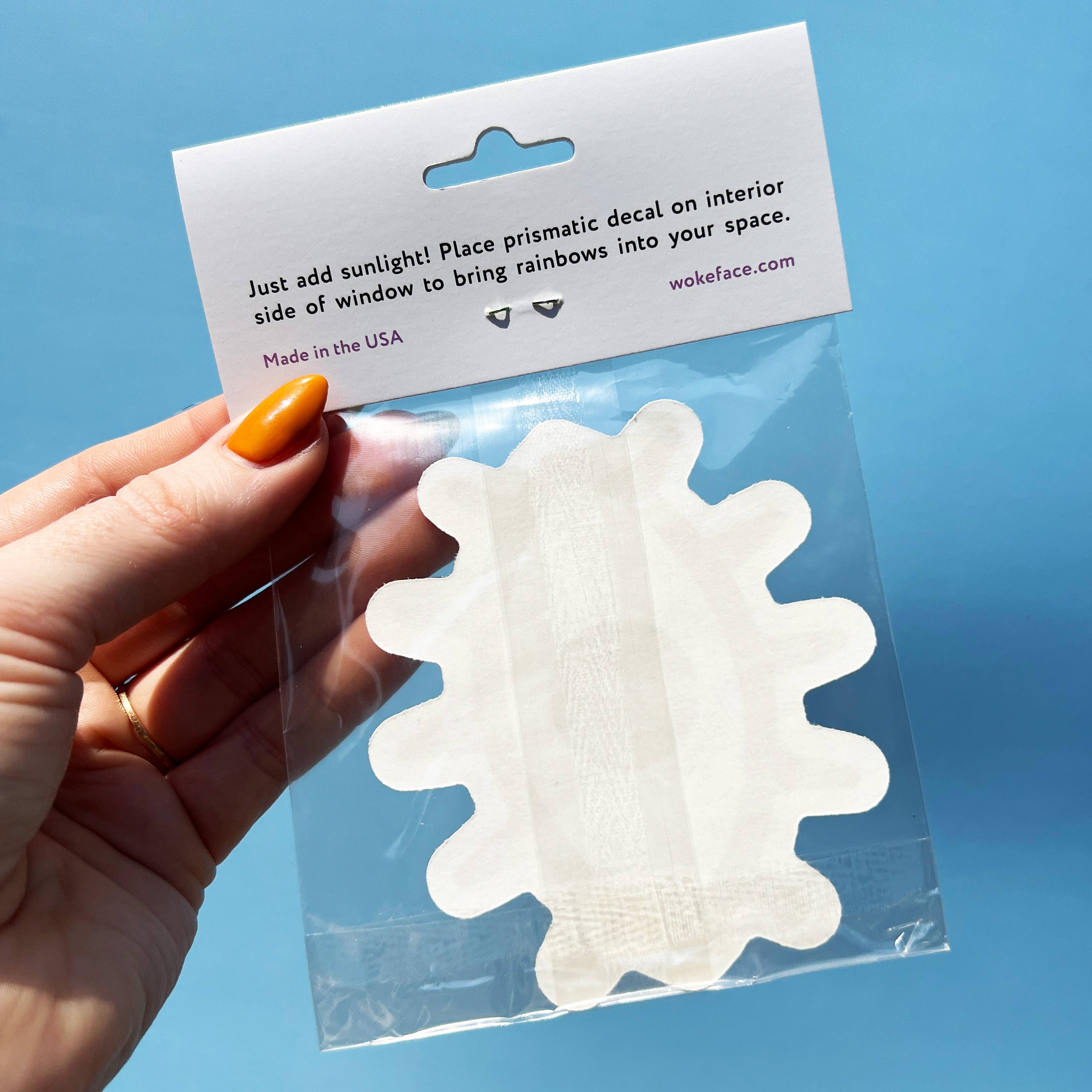 Wokeface - Wholesale Suncatcher - Suncatcher - Rainbow Cloud5