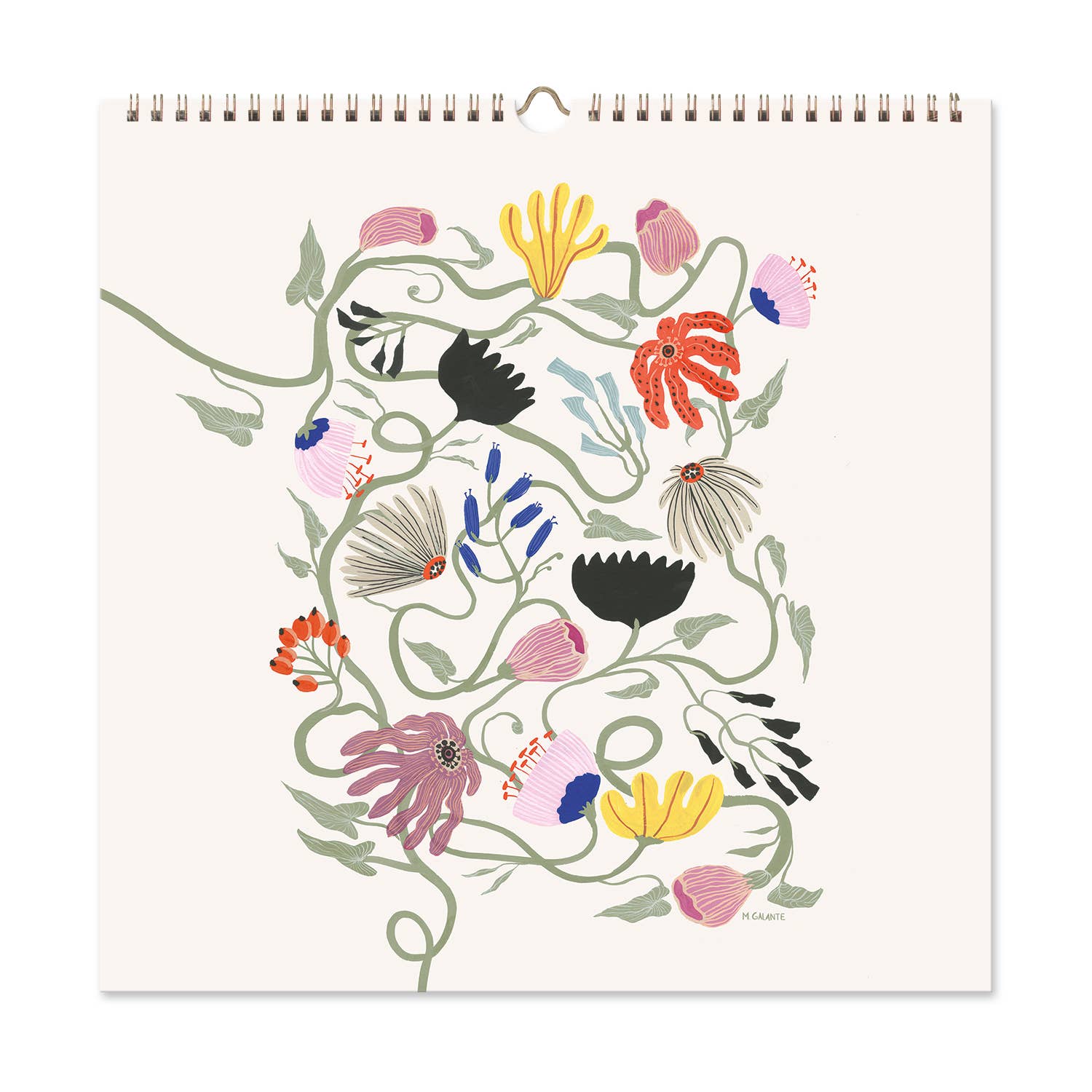 Seedlings - Wholesale Calendar - 2026 Seedlings Garden Party 12 Month Classic Grid Calendar7