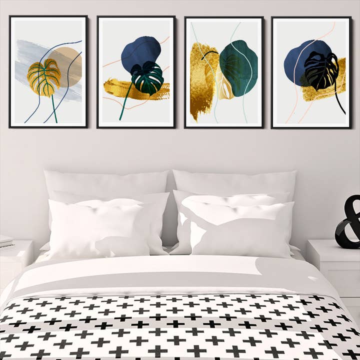 Leaves Of Gold for wholesale by Meeko Print