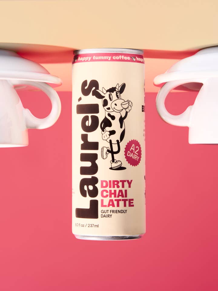 Dirty Chai Latte (Made with A2 Dairy) for wholesale by Laurel's Coffee