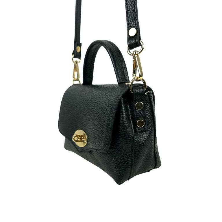 Chenson & Gorett – Großhandel Henkeltasche – Damen – Kompakte Handtasche aus italienischem Leder für Damen. Rabatte2