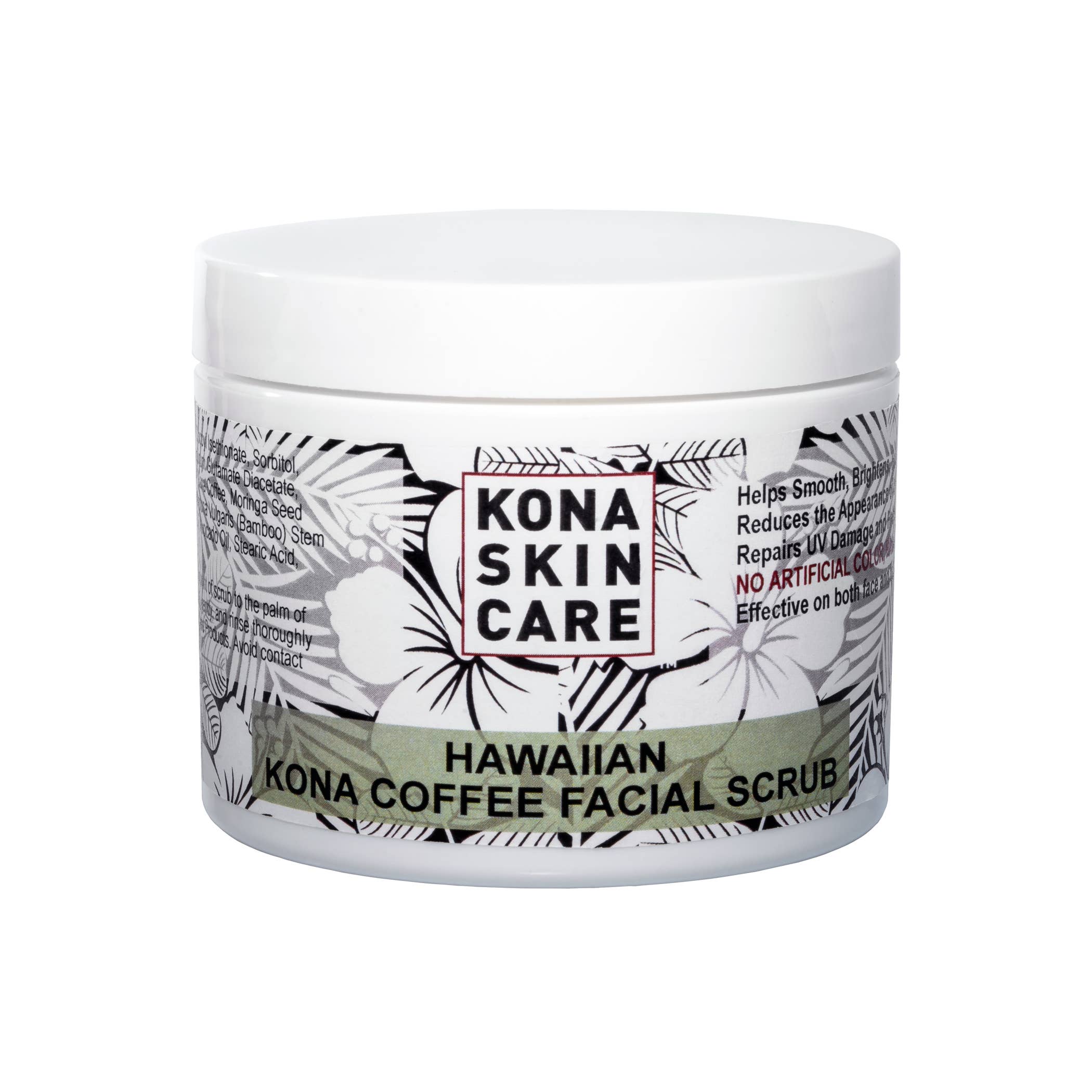 Kona Skin Care - Wholesale Facial Exfoliant/Scrub - Kona Coffee Facial Scrub4