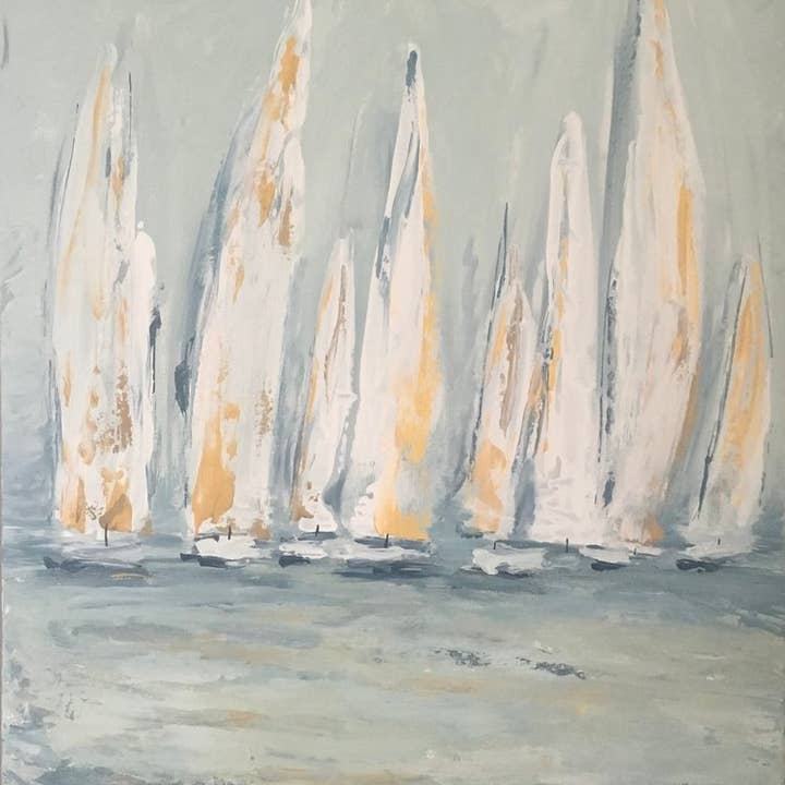 Susan Richards Art - Wholesale Art Print - Golden Sails Fine Art Print1