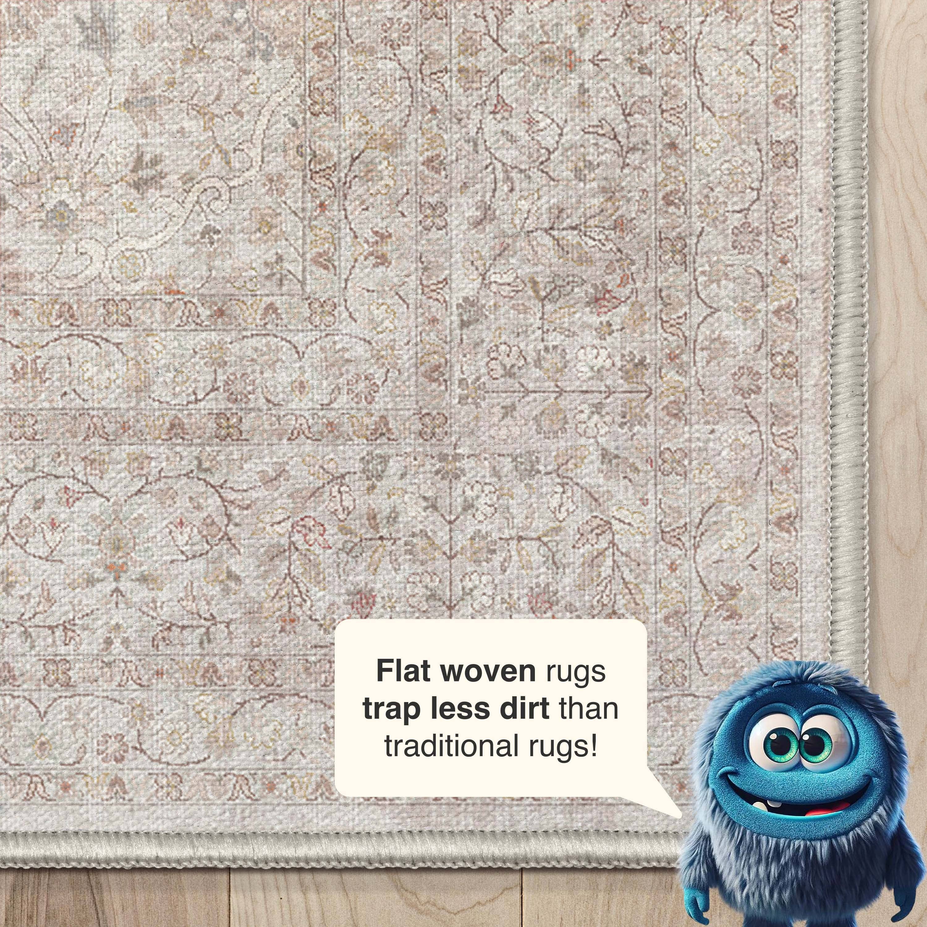 Well Woven - Wholesale Area Rug - Isolde Vintage Persian Oriental Flat-Weave Rug46