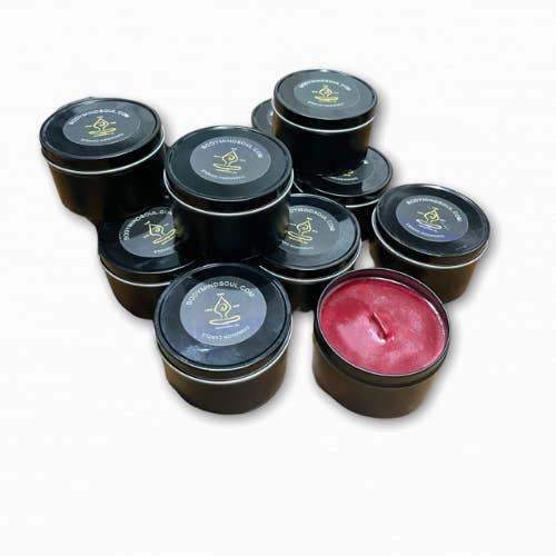 Vela de soja y canela con aroma natural para venta al por mayor de The Reiki Shop