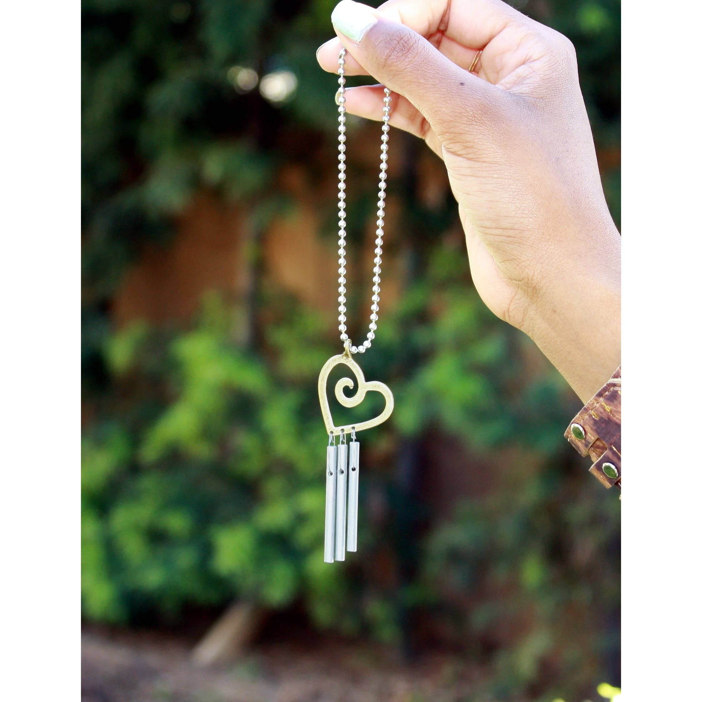 Jacob's Musical Chimes - Wholesale Car Decorative Charm - Unisex - Jacob's Musical Car Charm Chime, Heart1