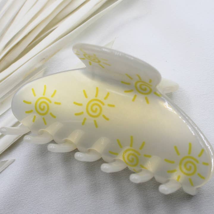 Love Attack - Wholesale Hair Clip - Women's - Seina Cellulose Acetate Minimalist Colourful Hair Claw Clips6