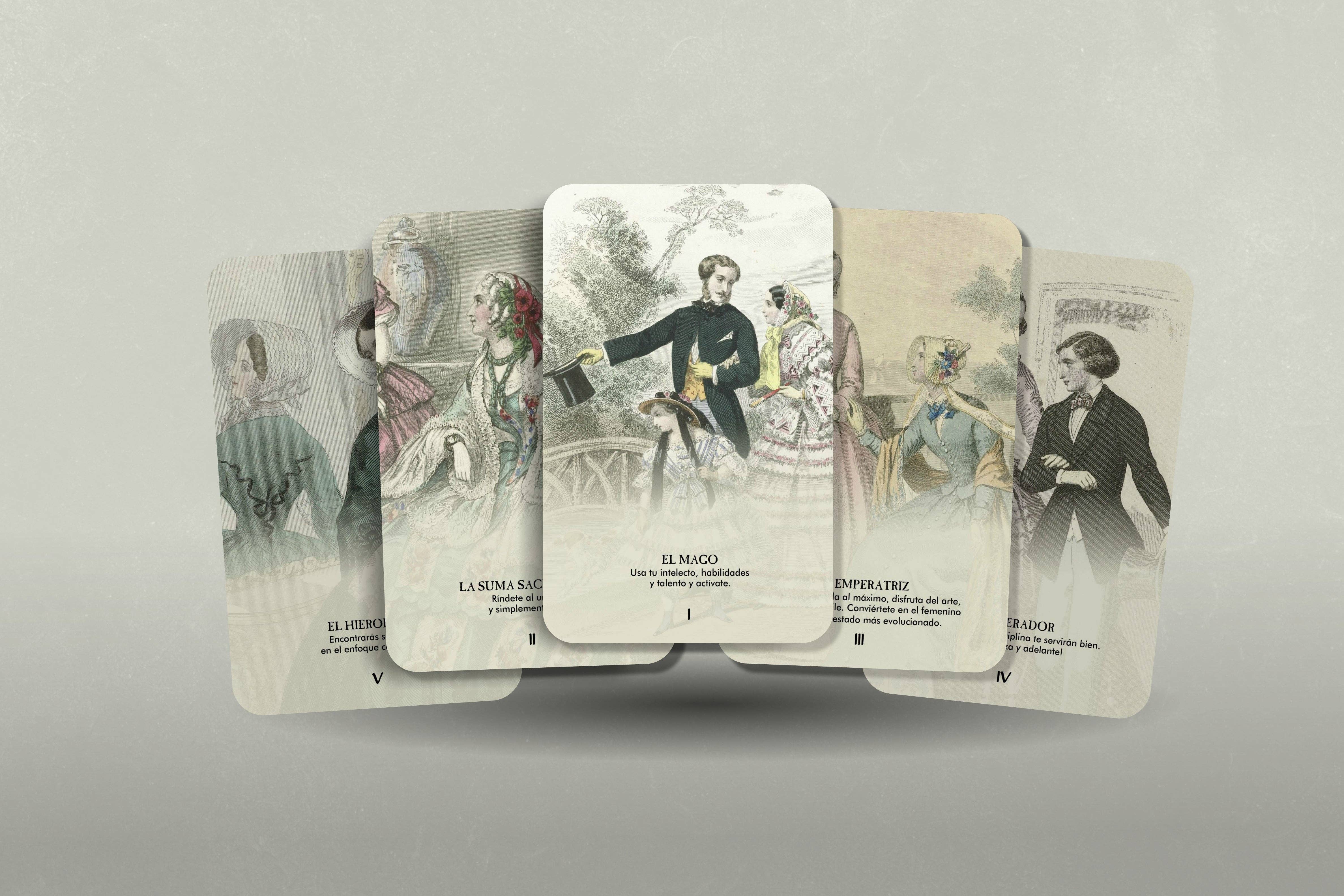 Ibiza Tarot USA - Wholesale Tarot Cards - 18th Century Tarot - Major Arcana ( Spanish)3