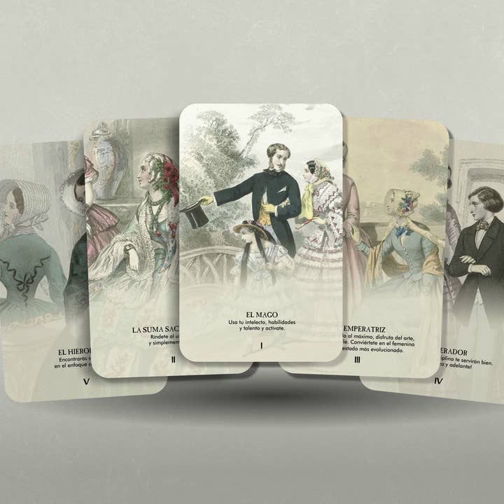 Ibiza Tarot USA - Wholesale Tarot Cards - 18th Century Tarot - Major Arcana ( Spanish)3