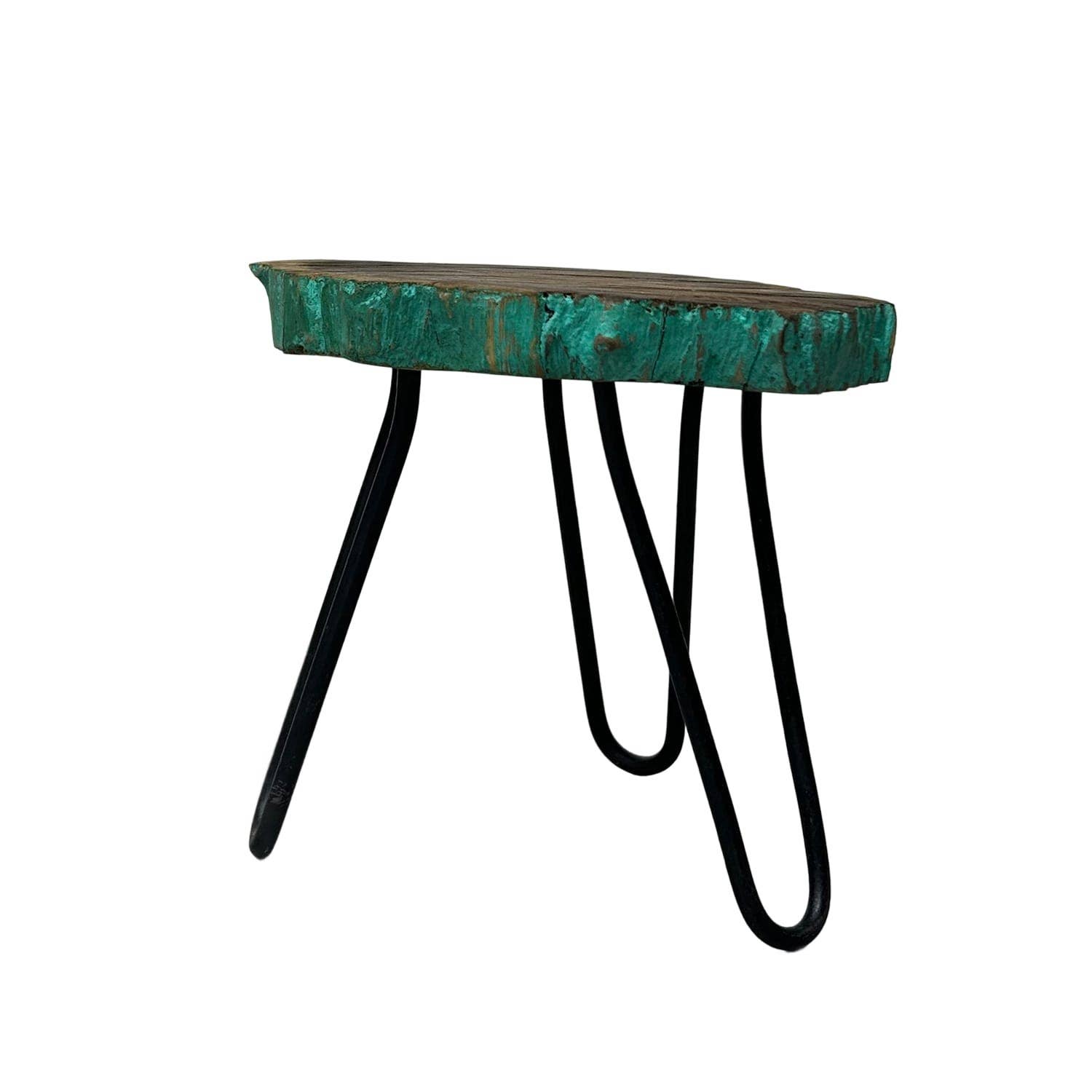 Etnico del Mondo - Wholesale Stool - Folding Stool for Plants in Iron and Solid Wood #33