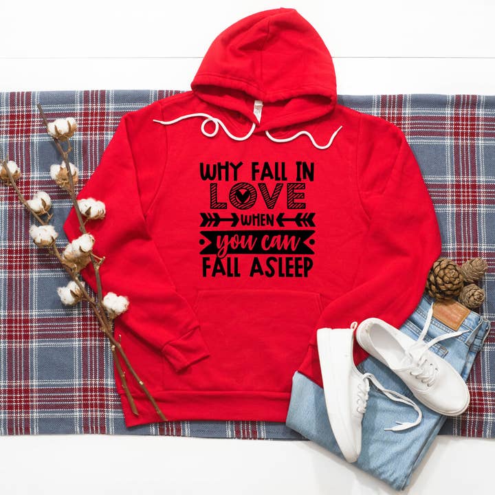 Hvorfor blive forelsket, når du kan falde i søvn for engroshandel hos Great Tees