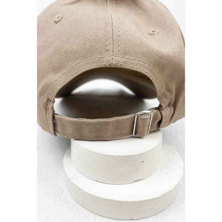 Love and Repeat - Wholesale Baseball Cap - Women's - Smile Face Embroidered Baseball Cap3