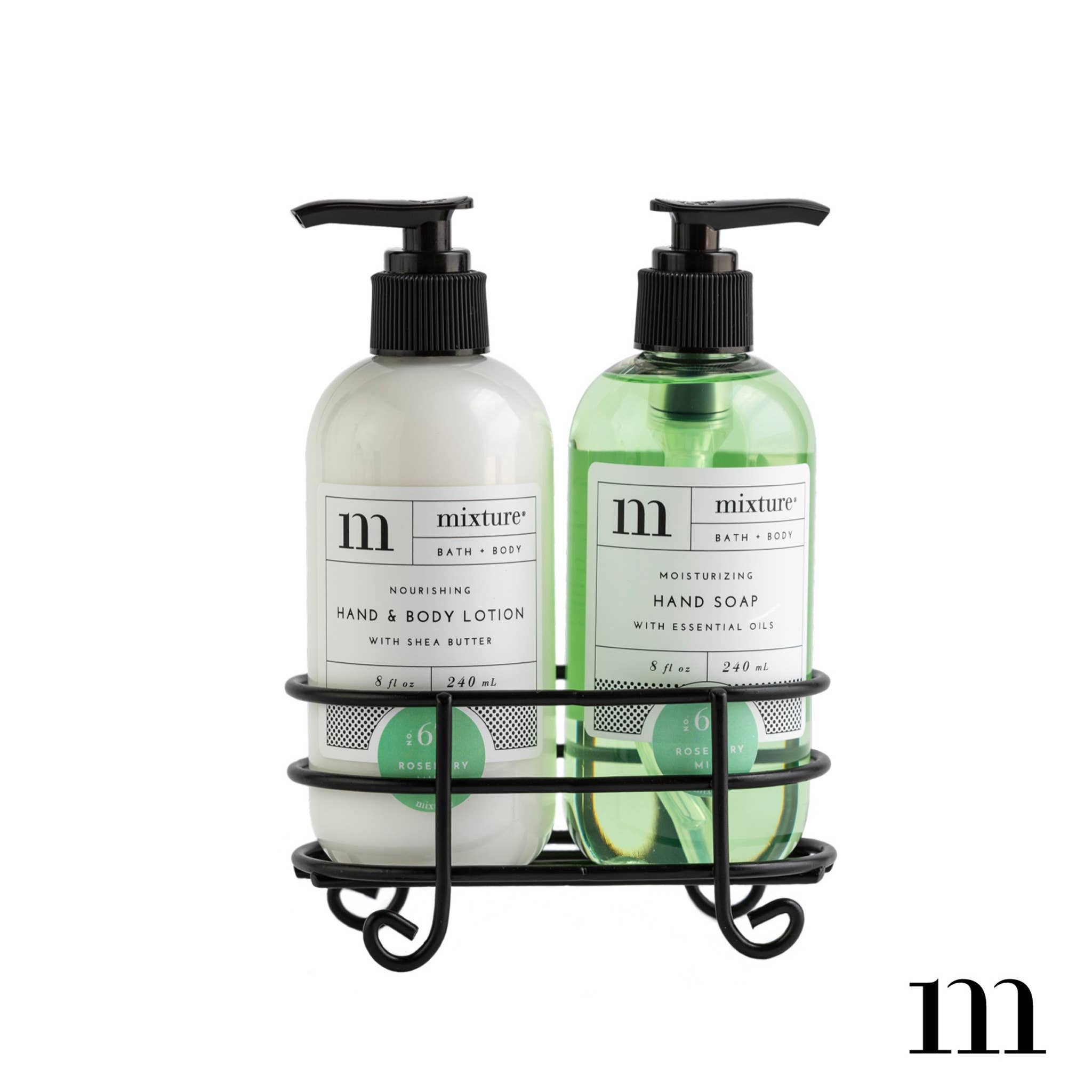 Mixture Home - Wholesale Bath & Body Set - Hand Soap & Lotion Caddy