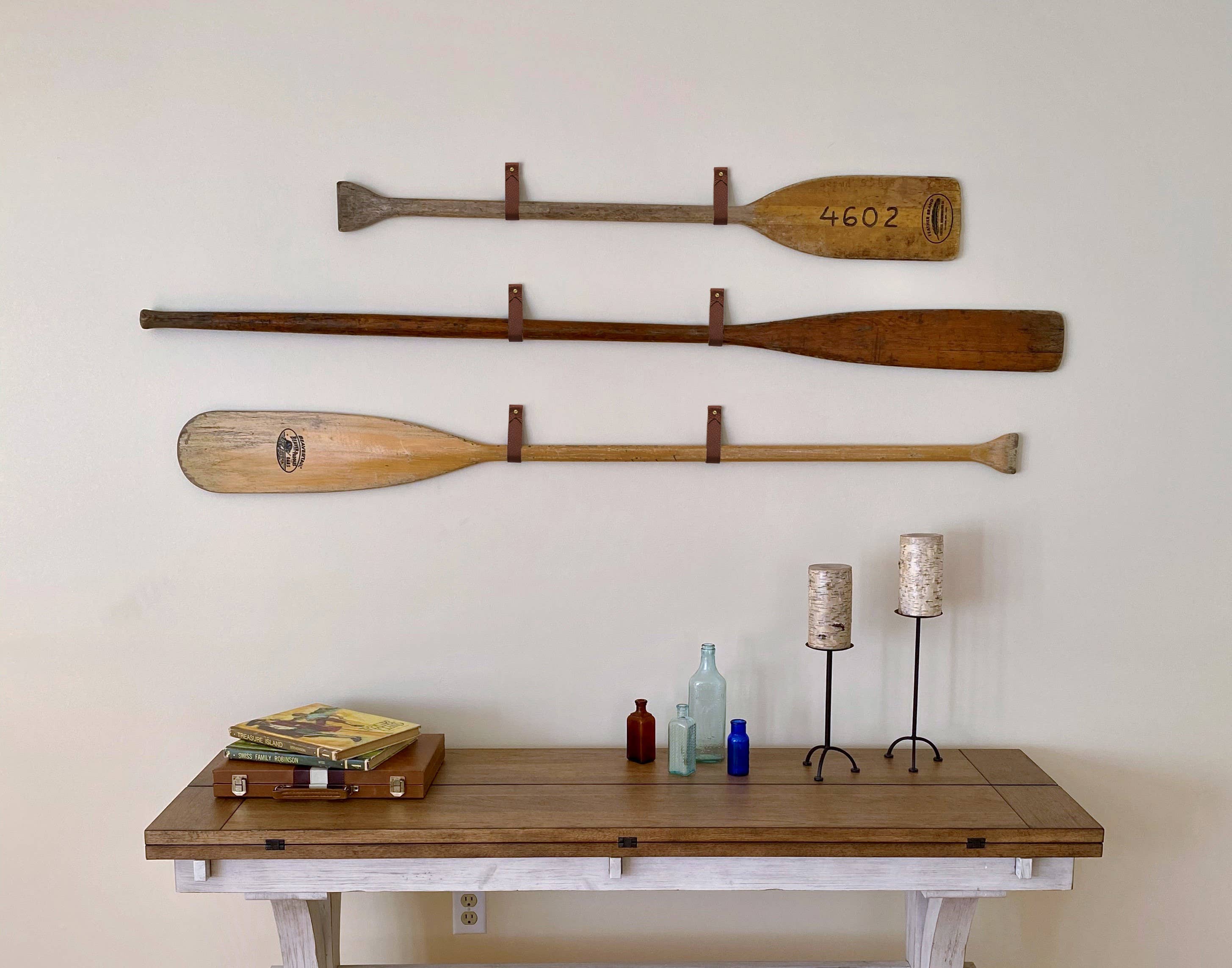 Keyaiira – wholesale Väggkrok – Läderremmar för gardinstångsfästen [V-ände]9