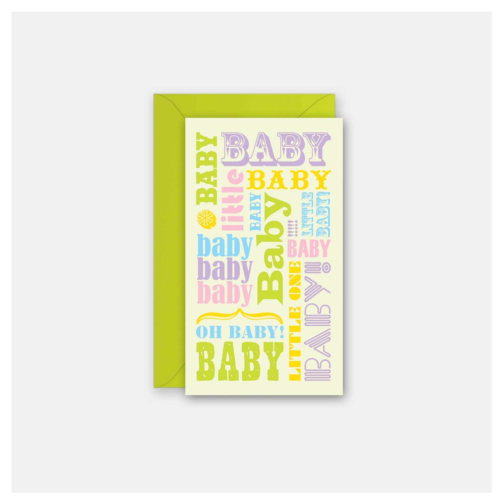 Rock Scissor Paper - Vente Cartes bébé - Baby Words - Carte cadeau