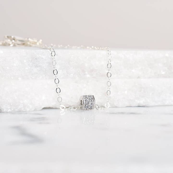 Colar Nina em Prata por atacado de Designed by Stacey Jewelry