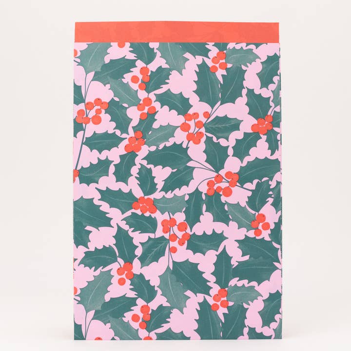 liebevoll verpackt - Wholesale Gift Bag - Paper Bags Holly (Christmas)2