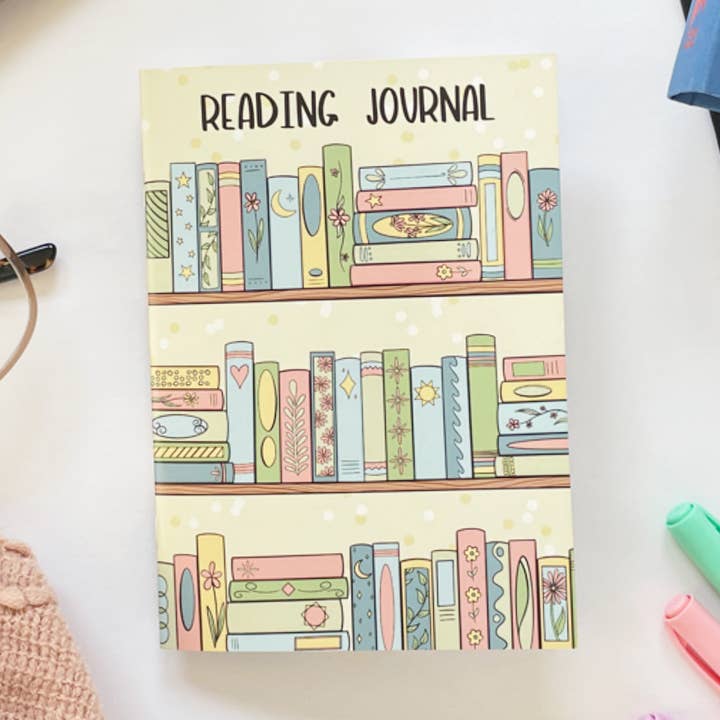 The Peachy Polka Dot - Wholesale Journal/Diary - Mini Reading Journal – TBR Tracker & Book Review Notebook0