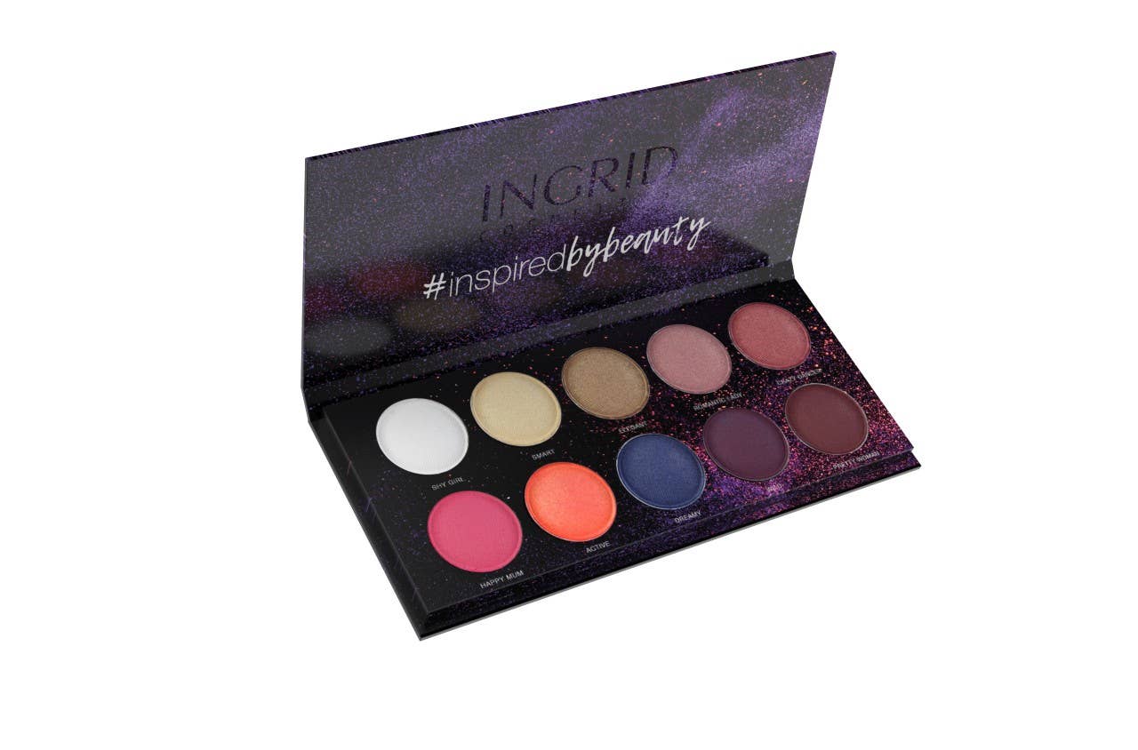 SDI-PARIS - Vendita all'ingrosso Palette di ombretti - Palette Ombretti Color Woman Nature 10 Colori - 27 g3