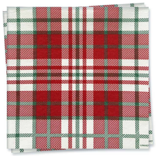 Tartan Green Dinner Napkin for wholesale by Trendy Table