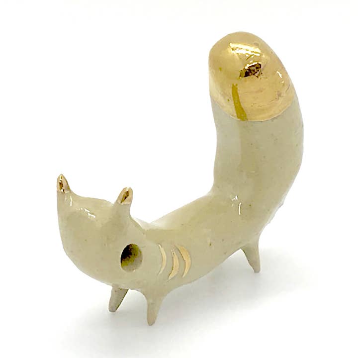 Big Tail Striped Kitty - K004 for wholesale by Hello Klai