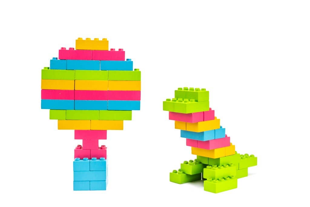 Once Kids - Wholesale Blocks - Kids Baby - Eco-bricks™ Color PLUS 48 Piece6