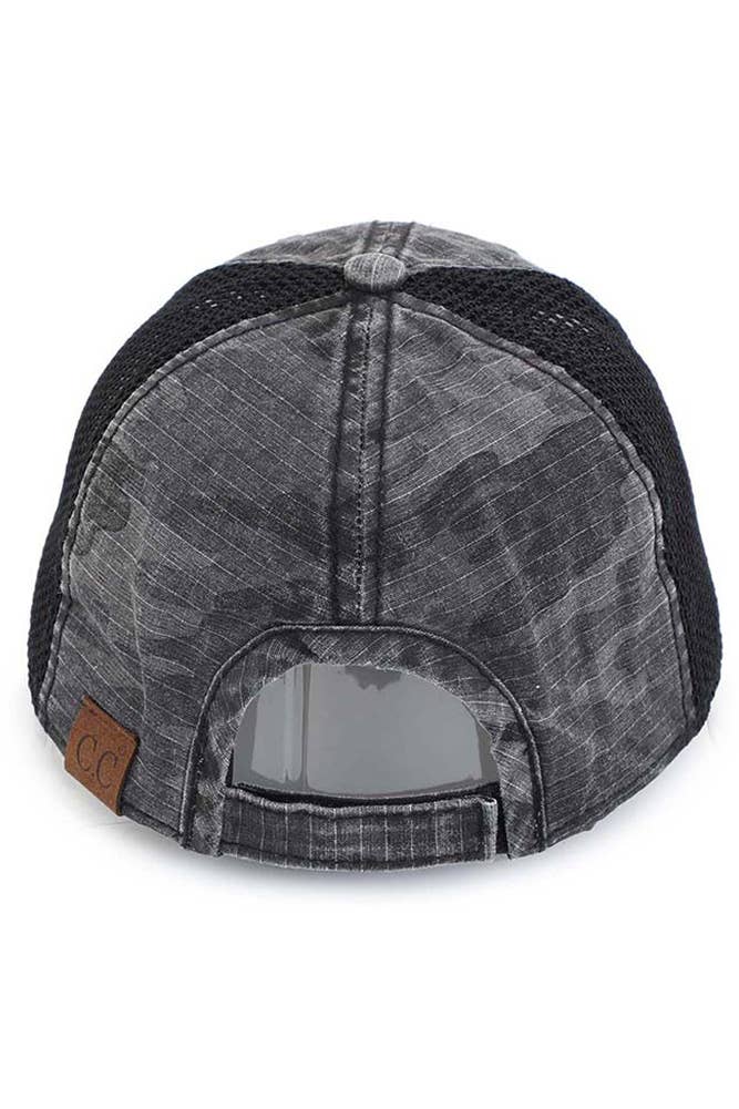 Hana - Vente Casquette de baseball – femme - Casquette de baseball Camo brodée avec drapeau américain C.C3