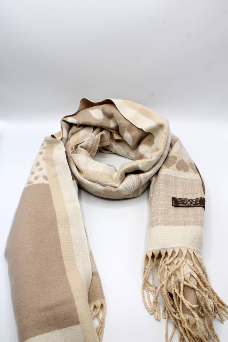 Hologramme Paris – Cachecol - Unissexo por atacado – Cachecol Sensation Cashmere — 726350