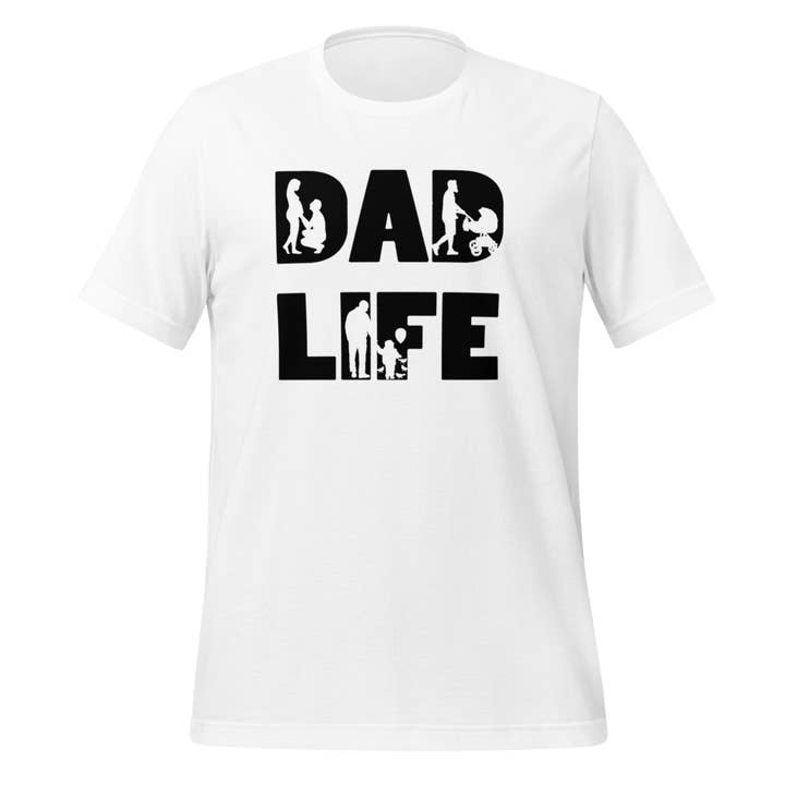 Dad Life Unisex-T-Shirt für den Großhandel von Black and Gifted LLC