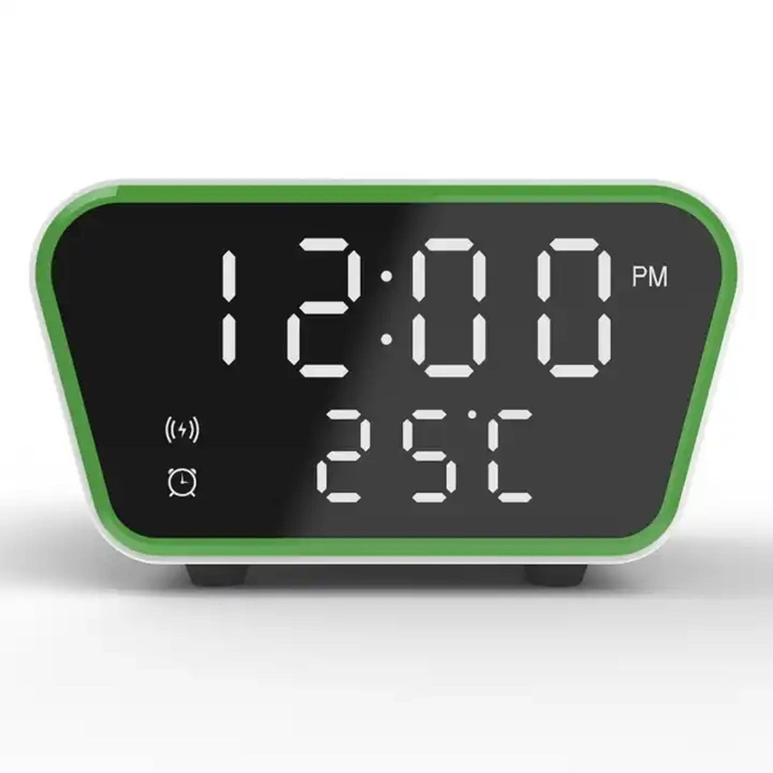 GulleeGadgets – wholesale Alarm clock – Wireless Alarm & Phone Charging Smart Clock - Assorted1