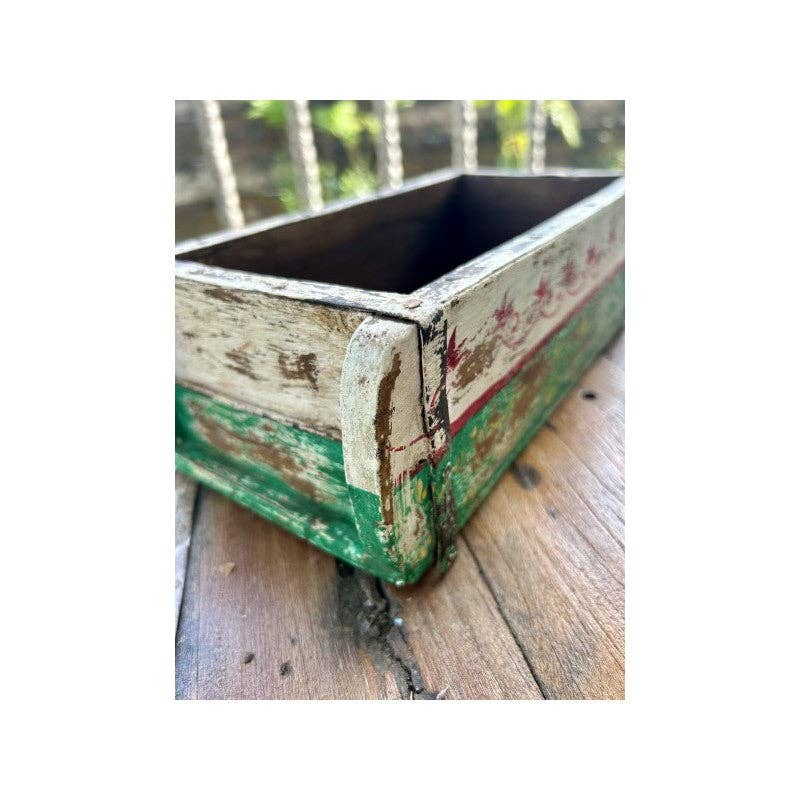 Paloma Black (Casa Natura Design, S.L.) – wholesale Planter box – Set Of 2 Traditional Old Indian Brick Molds With Retro Hand6