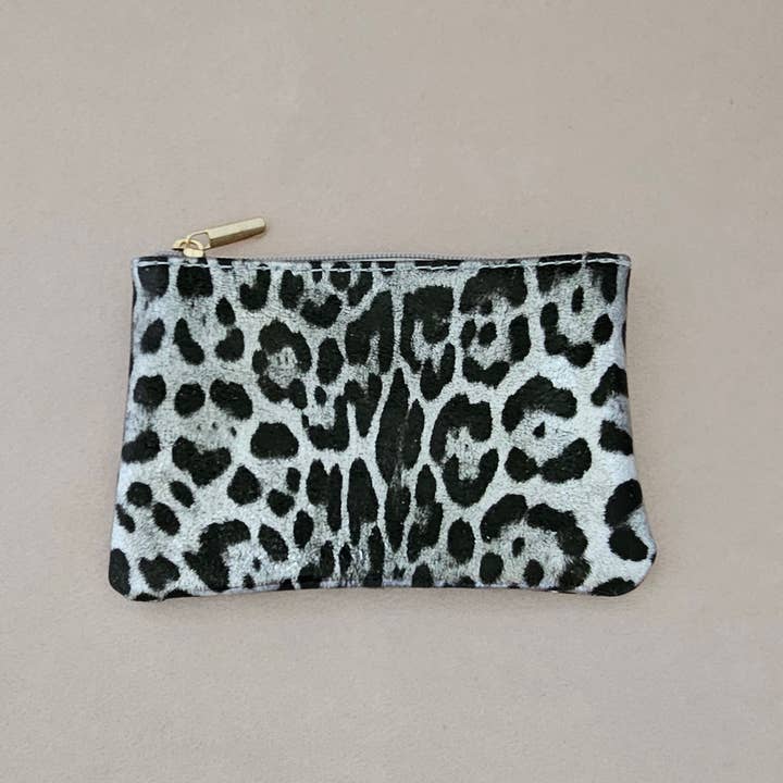 Carteira de couro leopardo por atacado de Royal marais