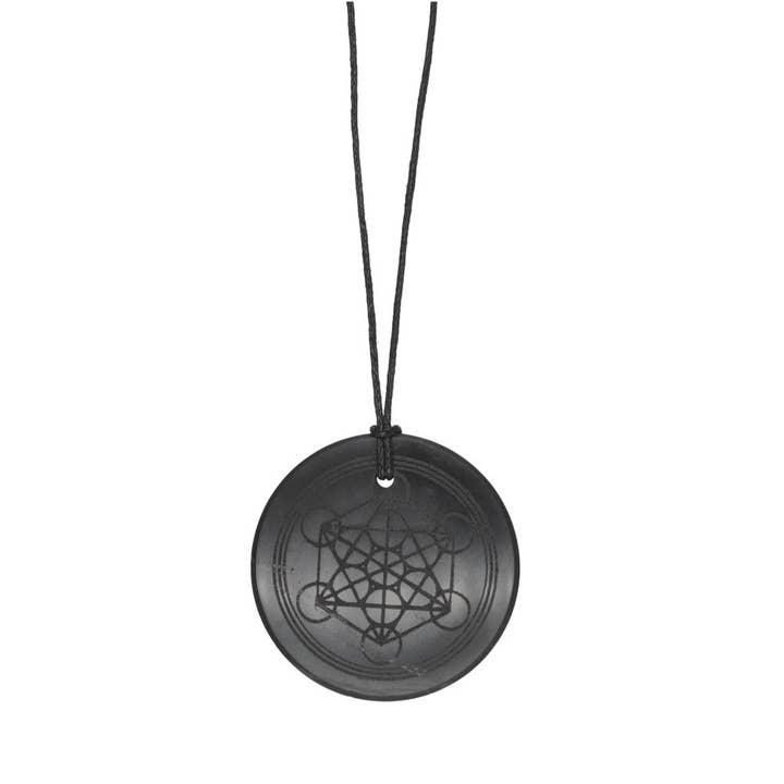 Vives de la Cortada S.L - Wholesale Spiritual Stone/Crystal - Large Metatron Shungite Pendant
