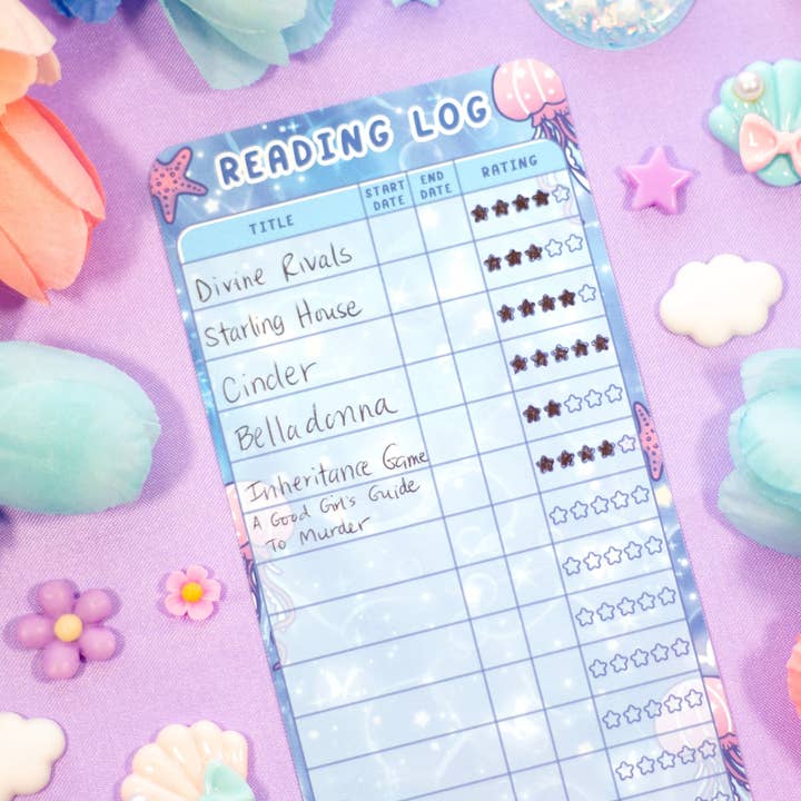 Unicorn Eclipse - Wholesale Bookmark - Reading Room Reading Log Bookmark4