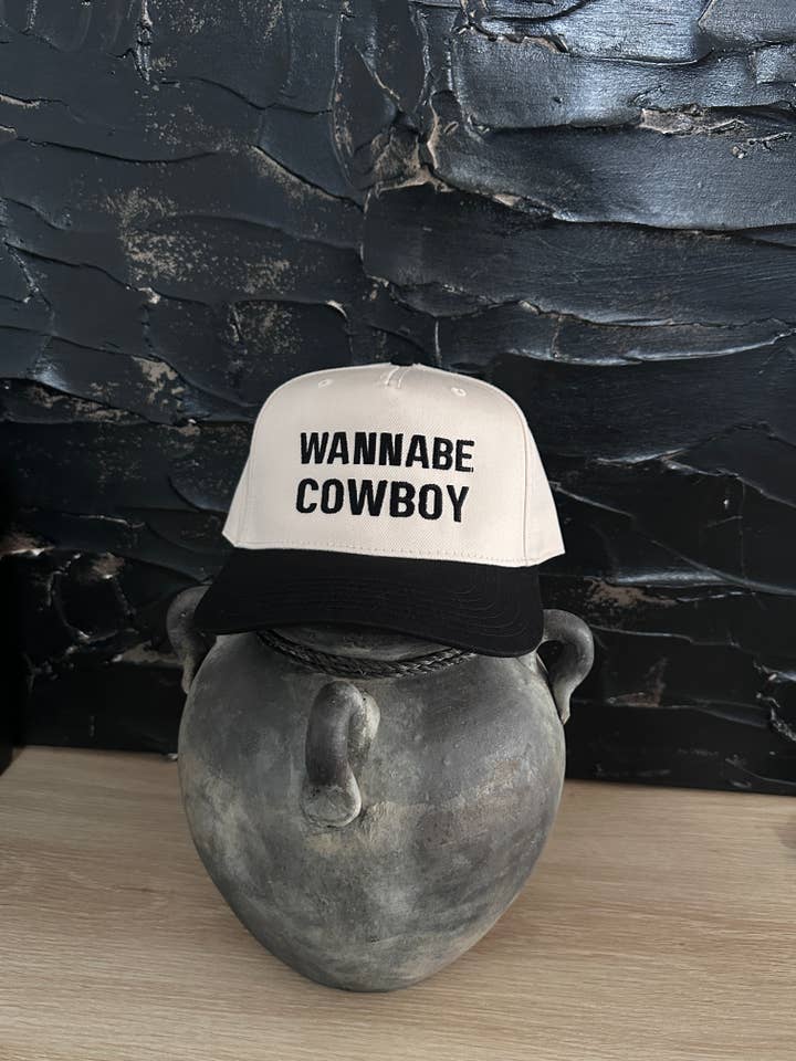 Wannabe Cowboy Canvas hat for wholesale by Electric label