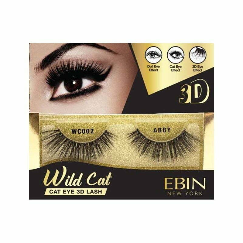 Diacly - Wholesale False/Fake Eyelashes - 3D Wild Cat Eyelashes Ebin New York9