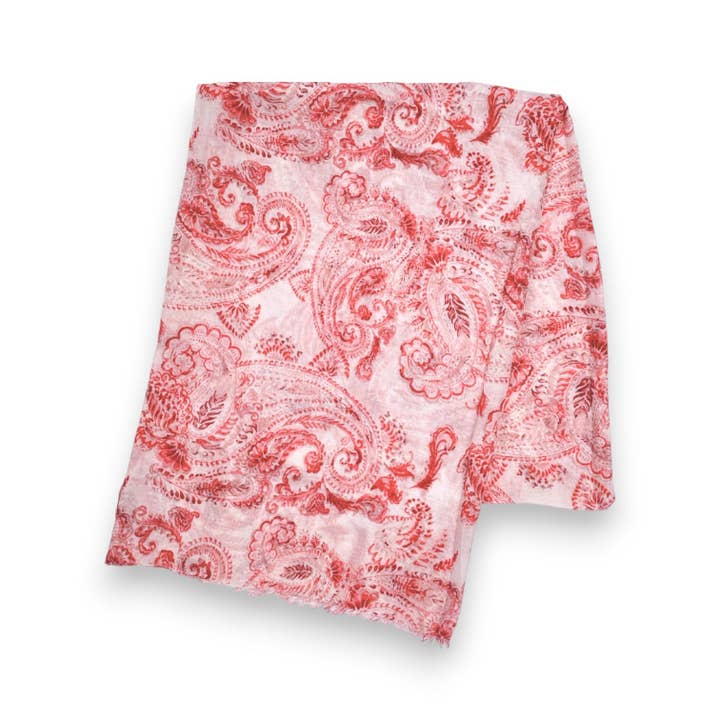 Lili Scarves (US Duty Free) – wholesale Scarf – Women's – Paisley Print Scarf4