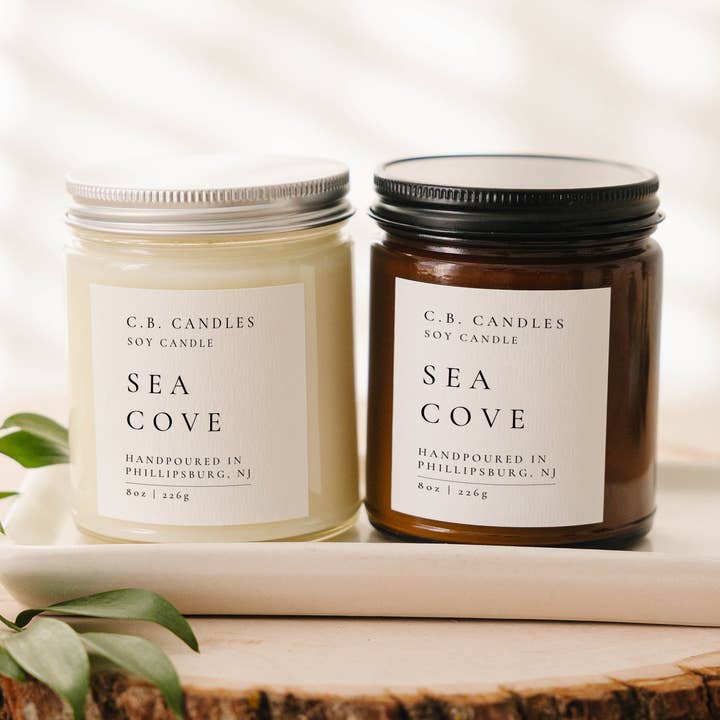 Sea Cove Candle for wholesale by C.B. Candles