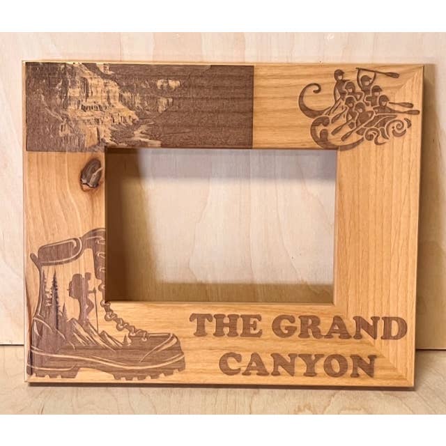 ARKANSAS WOOD DOORS INC - Wholesale Picture Frame - Laser Engraved Wood Picture Frames