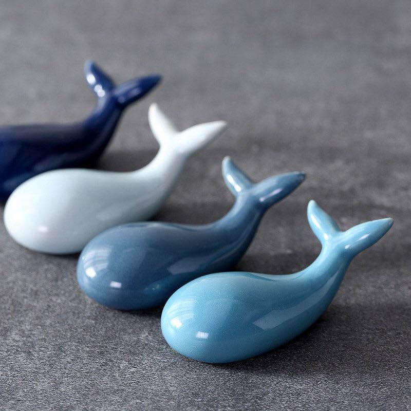 Gohobi （We cover U.S. import duties） - Wholesale Spoon Rest - Gohobi Ceramic Whale Chopstick Rest8