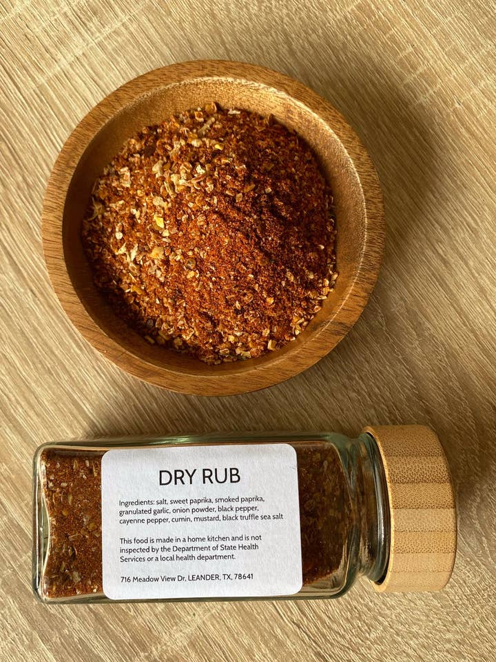 Dry Rub for wholesale by The French Longhorn LLC