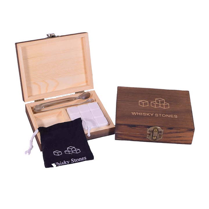giftland - Wholesale Drink Chilling Cubes - Whiskey Stones Gift Box1
