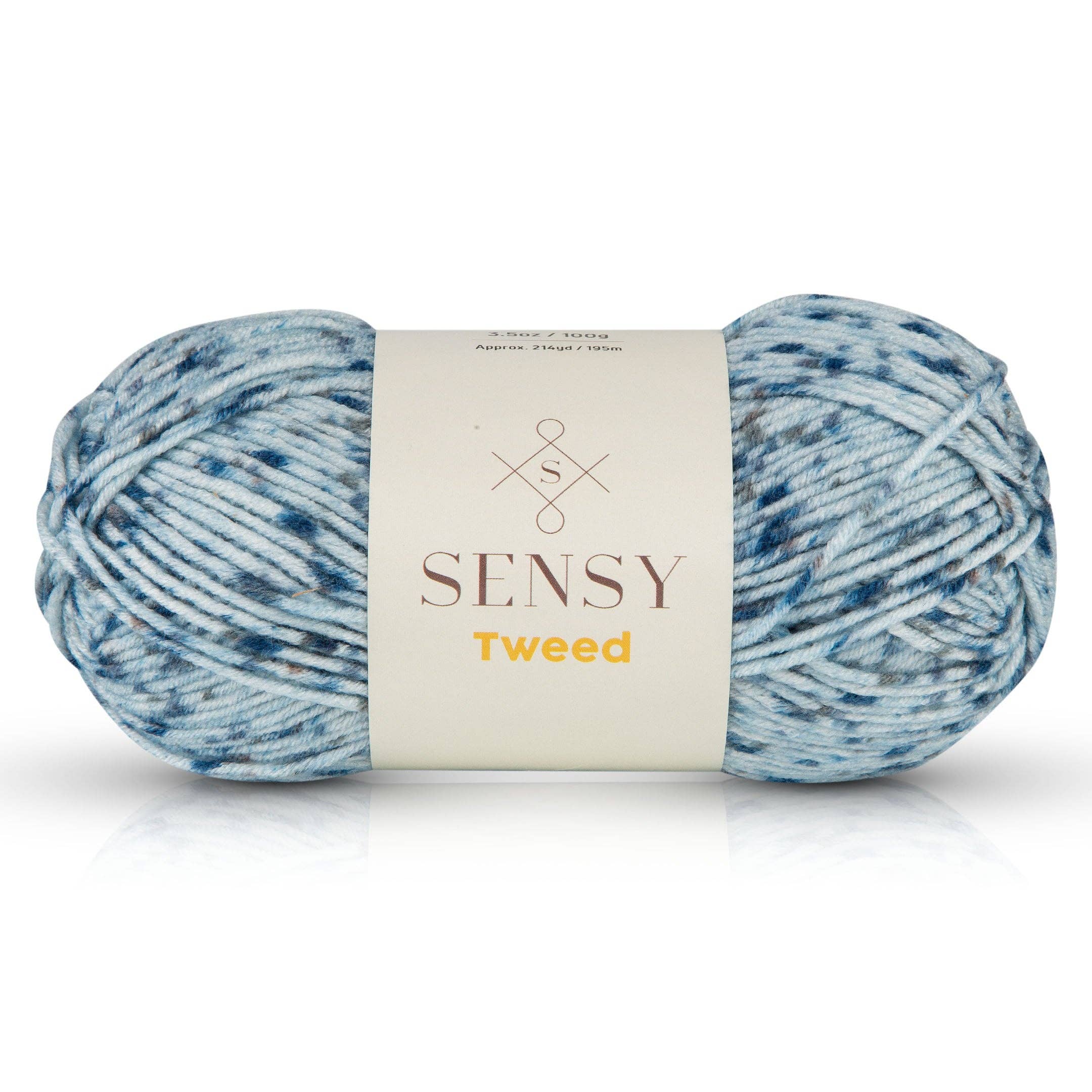 Sensy - Wholesale Yarn - Sensy Tweed Yarn, 3.5 oz, 214 Yards, Gauge 4 Medium0