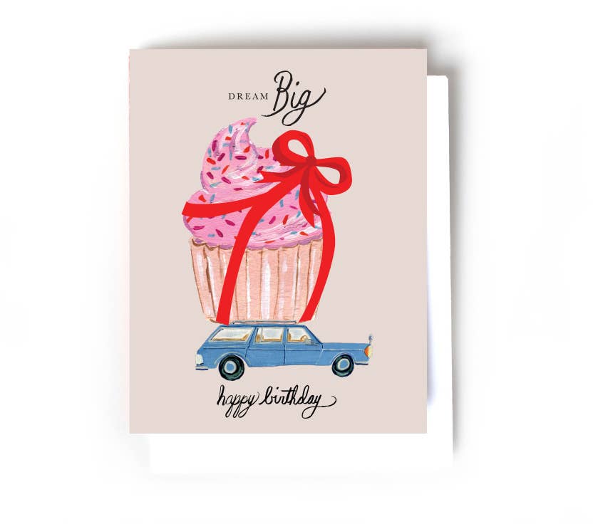 Elizabeth Grubaugh - Wholesale Birthday Card - Dream Big Birthday Card