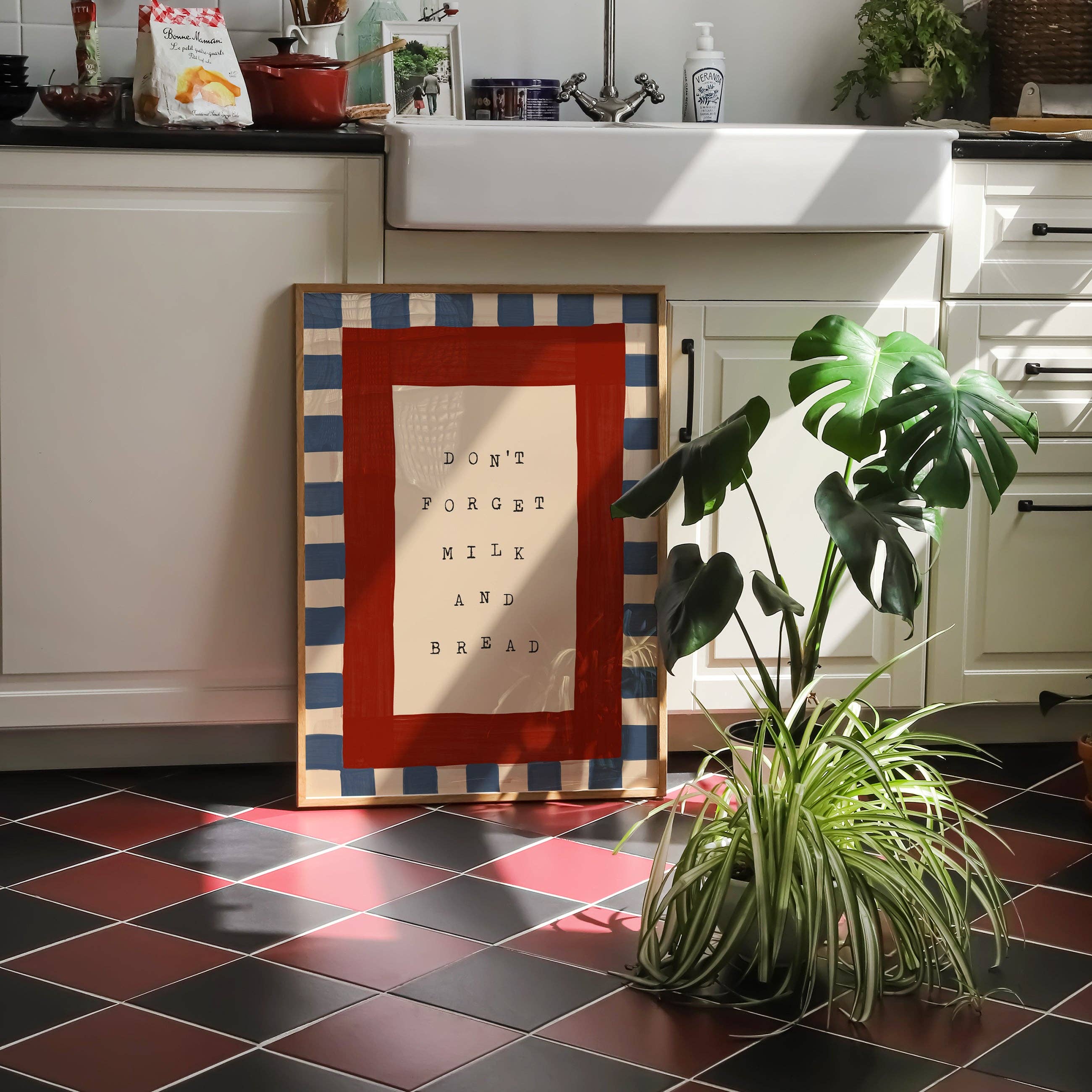 Lune Club - Vente Affiche d'art - N'oubliez pas le lait et le pain Imprimer5