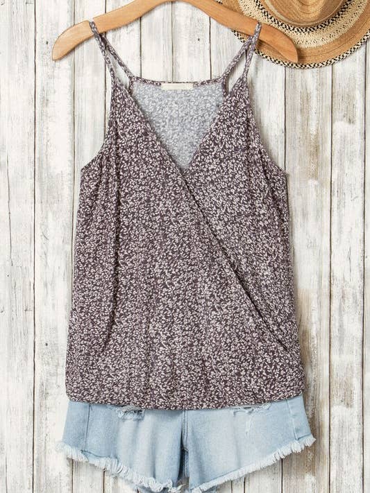 DÉBARDEUR FLORAL SURPLICE pour la vente par Twenty Second